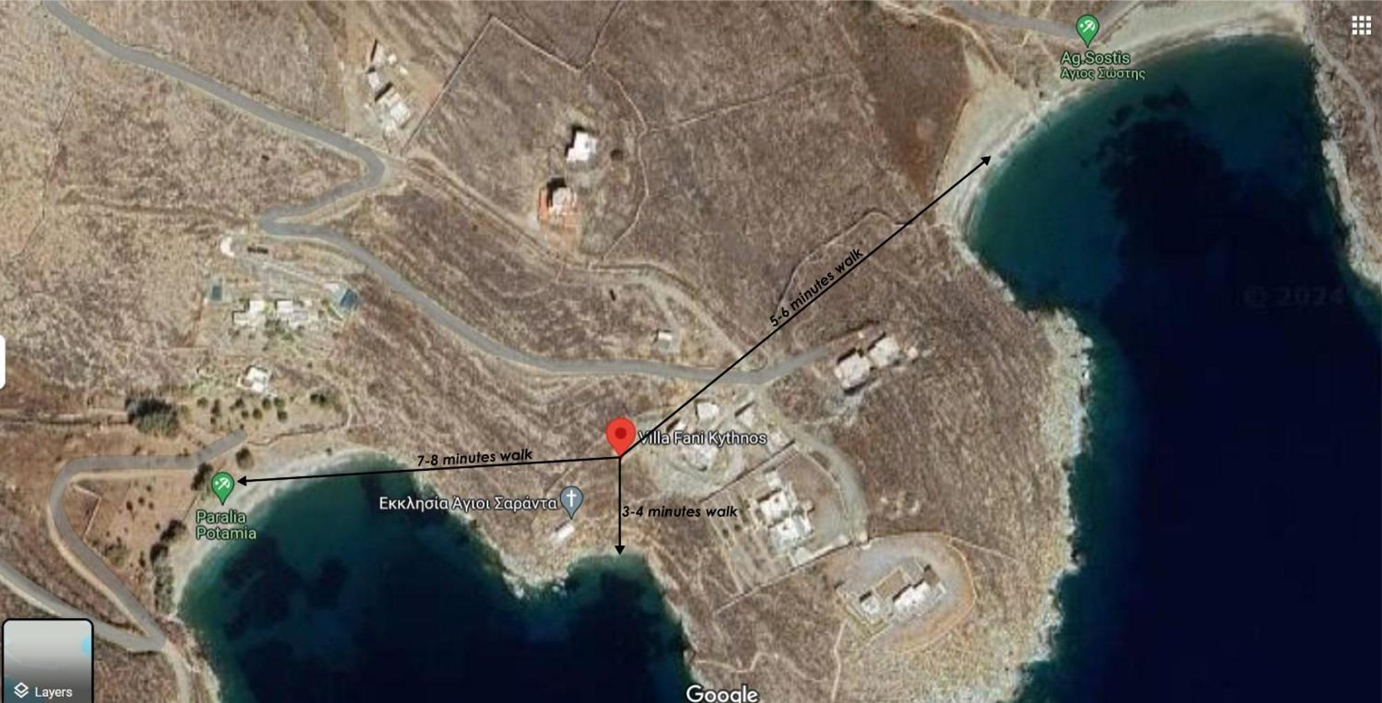 Villa Fani Κύθνος Εξωτερικό φωτογραφία